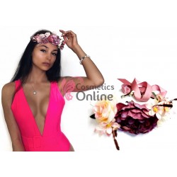 Bentita, coronita pentru par cu flori artificiale Cod 000 